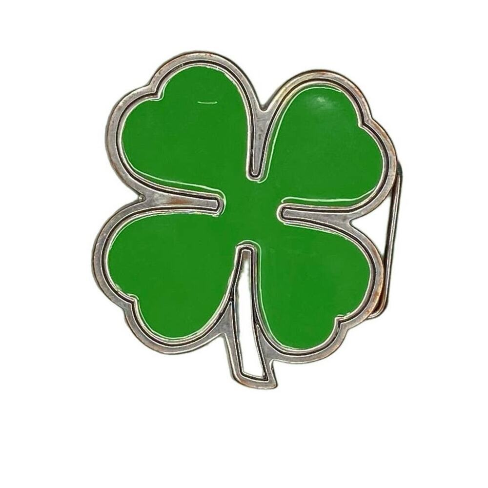 Four Leaf Cover Belt Buckle